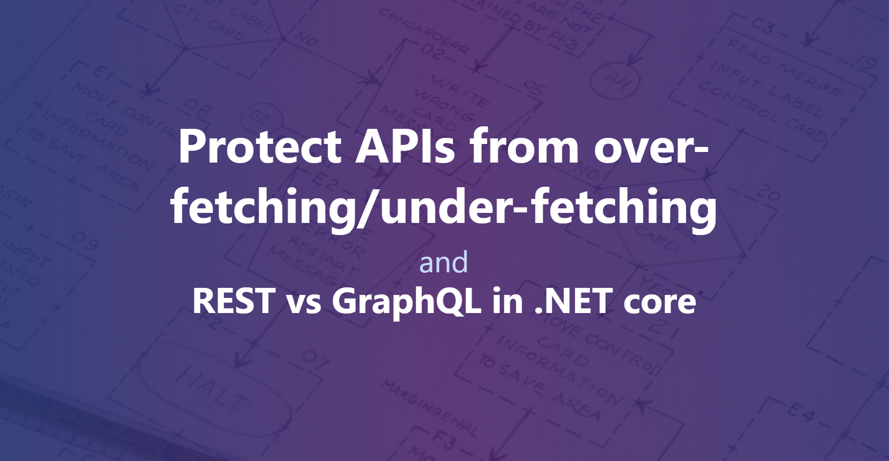 Protect APIs from over-fetching/under-fetching - REST vs GraphQL in .NET core